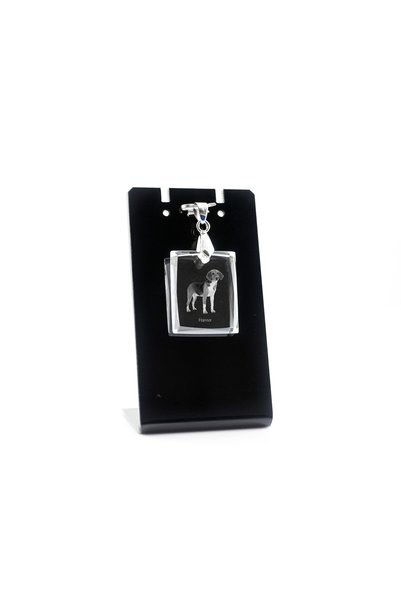 Art - Dog Colier cu pandantiv de cristal Art-Dog Harrier cu gravură de câine
