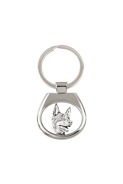 Art - Dog Breloc Art-Dog Australian Kelpie cu imprimeu de câine - Stil schiță...