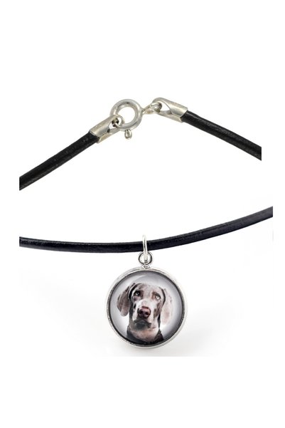 Art - Dog Colier Art-Dog Weimaraner cu fotografie de câine