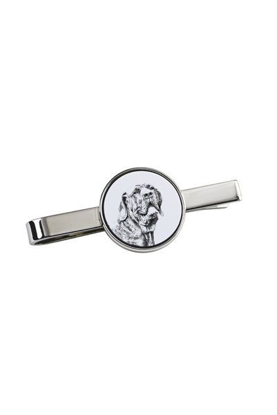 Art - Dog Art-Dog Fila Agrafă de cravată cu imprimeu de câine - Metal reziste...