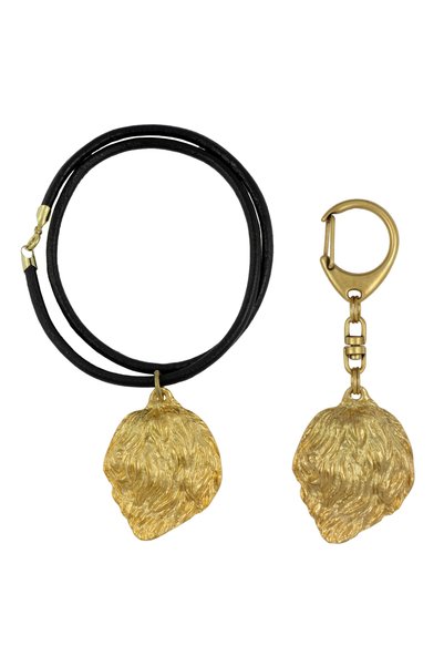 Art - Dog Set breloc și colier Art-Dog Câinele de câmp Lowland Sheepdog
