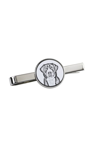Art - Dog Art-Dog Agrafă de cravată cu câine elvețian de munte, cu imprimeu d...