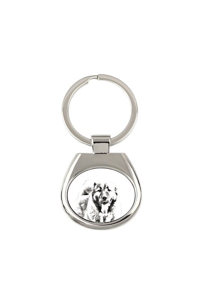 Art - Dog Breloc Art-Dog Câine Ciobănesc Caucazian cu Imprimeu de Câine - Sti...