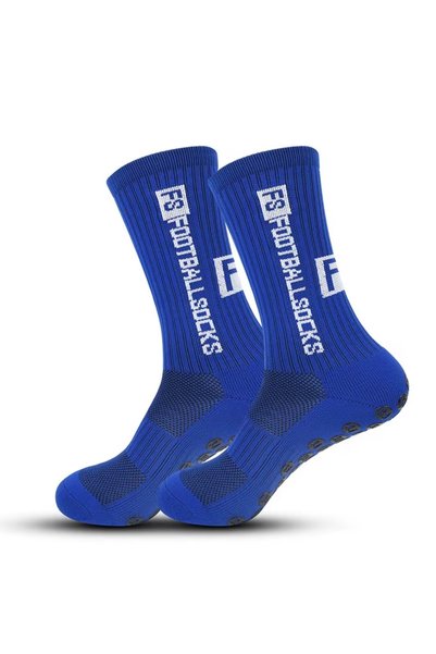Fs Șosete Sport Antiderapante Unisex, Lungi, cu Grip din Silicon, pentru Fotb...