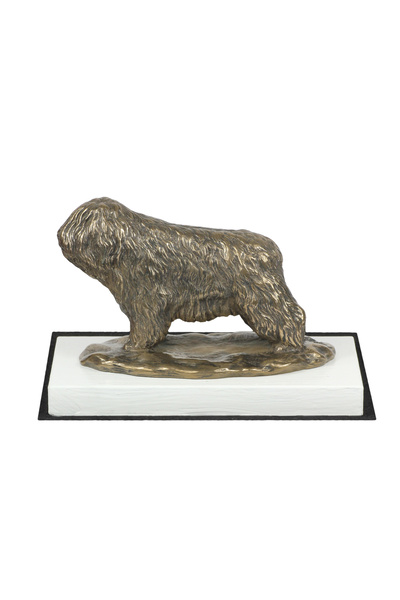 Art - Dog Figurină din bronz turnat la rece Art-Dog Câine de țară Lowland She...