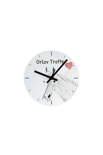 Art - Dog Ceas de perete Art-Dog Orlov Trotter cu imprimeu de cal - Cadran di...