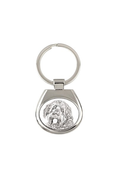 Art - Dog Breloc Art-Dog Otterhound cu imprimeu de câine - Stil schiță cu cre...