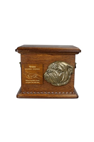 Art - Dog Art-Dog Bulldog Englez - Placă decorativă - Design 6313