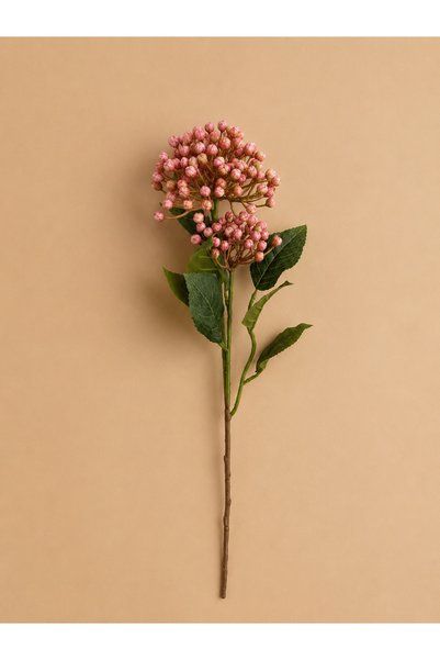 ELEGANT HOME Soft pink peony branch for landscaping