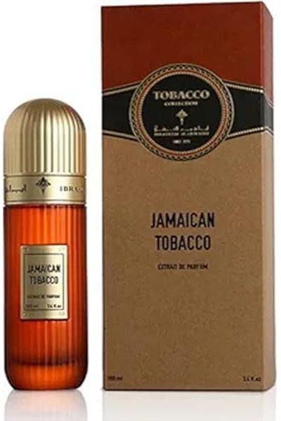 Parfumat Ibrahim Al Qurashi Tobacco Jamaican عطر للجنسين، 100 مل