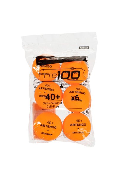 pongori Set of 4 Table Tennis Balls TTB900 40+ 3* White