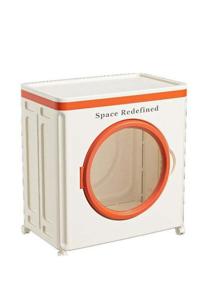 Generic RooRound Foldable Storage Box Chest 170L - Large Capacity Plastic Org...