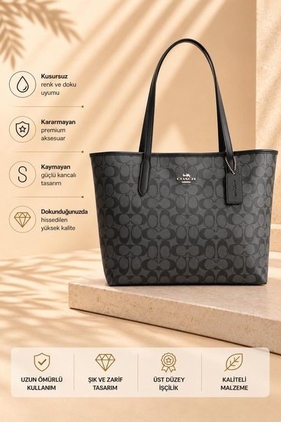 Generic Brand City Tote Bag Iconic Printed Women's Fashion Multifunctional La...