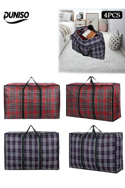 Generic DUNISO 4-Piece Foldable Storage Bag,Oversized Waterproof,Large Capaci...