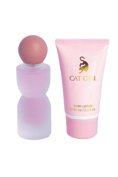 Mystical CAT GIRL Gift Set for Women – 30ml Perfume + 60ml Body Lotion | Frag...