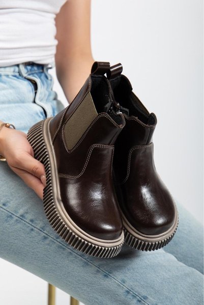 Bellaura BellaMor Children's Chelsea Boots, Sizes 30–36, & Fleece-Lined Winte...