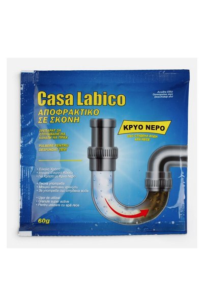 Casa Labico Granule desfundat țevi cu Apa Rece 60g – acționează direct în scu...