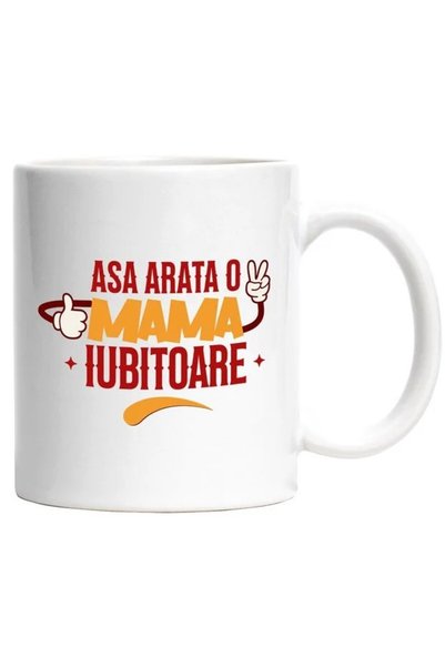 INOVATIX Mug with Gloved Hands, Happy Signs, Text This Is What a Good Mother ...