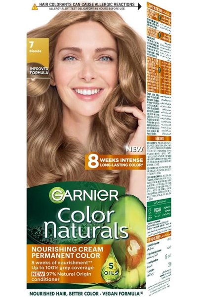 Garnier Hair Colour, With 5 Nourishing Oils, Grey Covereage, Long-lasting Shi...