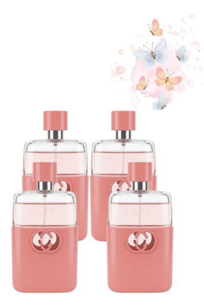 sweet franceso ٤ قطع من عطر Love Edition الوردي ٩٠ مل