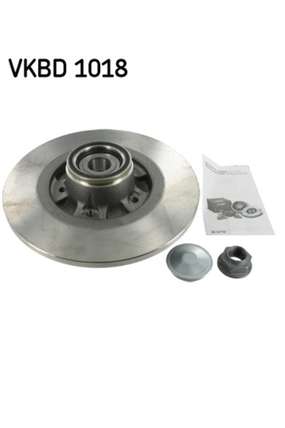 SKF Disc frana VKBD 1018, set 2 buc.