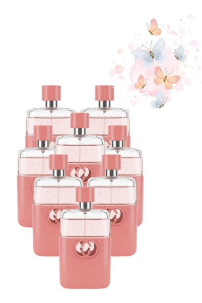 sweet franceso ٨ قطع من عطر Love Edition الوردي ٩٠ مل