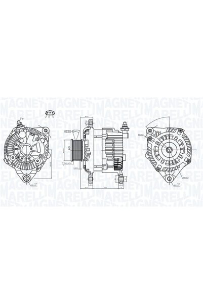 MAGNETI MARELLI Generator / alternator 063731946010
