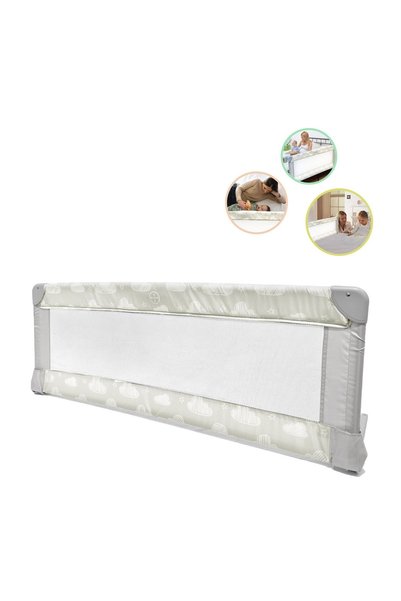 honey baby Barieră pliabilă pat 120x43,5 cm – reduce riscul de cădere din pat