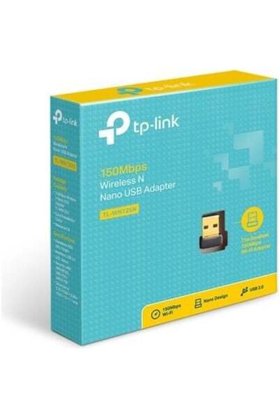 Bk Gift TP-LINK TL-WN725N 150 MBPS KABLOSUZ USB ADAPTÖR