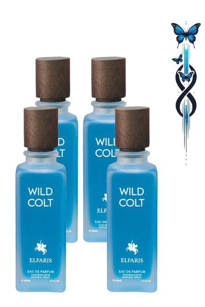 WILD 4 قطع عطر Elfaris Colt 200 مل
