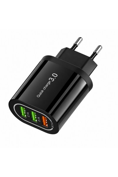 LUXER Incarcator 3xUSB Ultra Fast Charge Qualcomm 3.0 cu Multiple Protectii, ...
