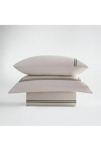 Other Lavin Plaid Bedspread Set in Green - Premium Organic Cotton - Green - 2...