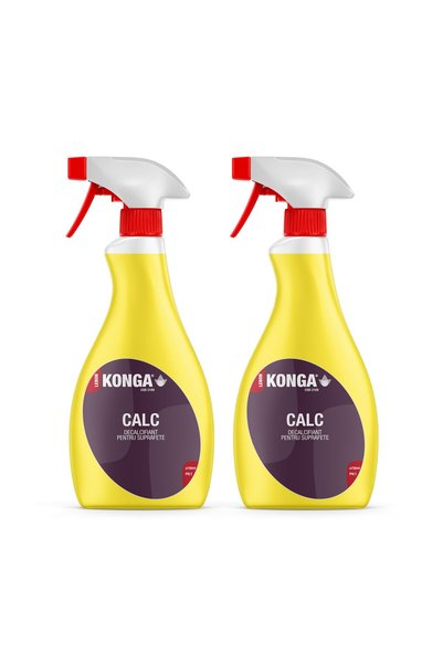 Konga Pachet promo - 2 x Detergent anti-calcar și rugină - Profesional - Calc...