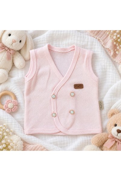 BEBELON MERCERIZED KNITTED BABY VEST