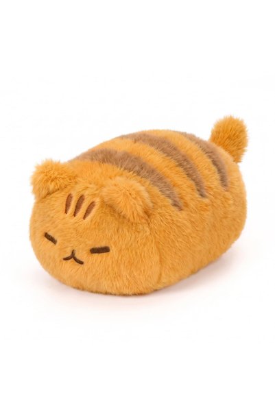 TERRIFI Squeezable Cat Plush Toy for Hand Pressing, Orange 13.97 Cm with PP C...
