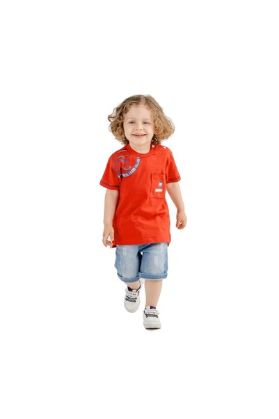 Top Kids Boys' Summer Set (T-Shirt and Shorts) - Comfortable Children's Cloth...