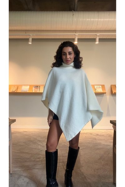 SANX Liora Knit Poncho