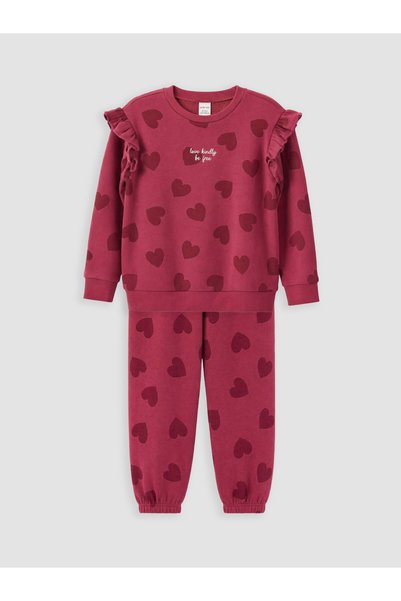 LC Waikiki Esvab • Modern & Elegant Embroidered Girls' Thick Set