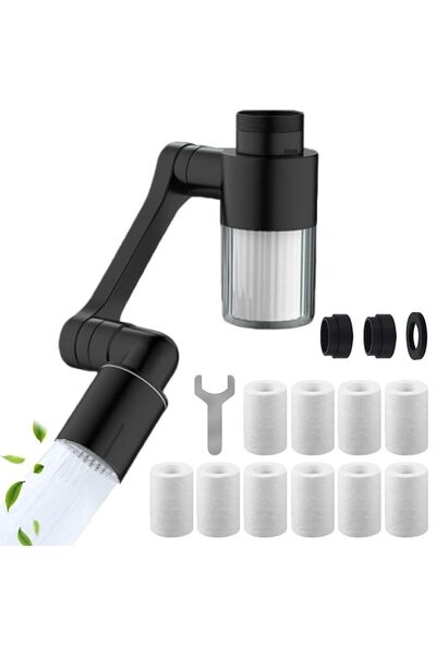 Goodern 1440° Rotating Faucet Water Filter Set,Faucet Extender Aerator with V...