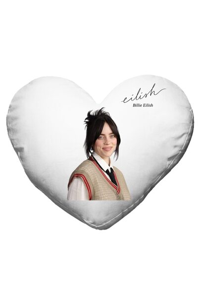 LITTLE DARKS ART Perna billie eilish, poliester, alba, inima