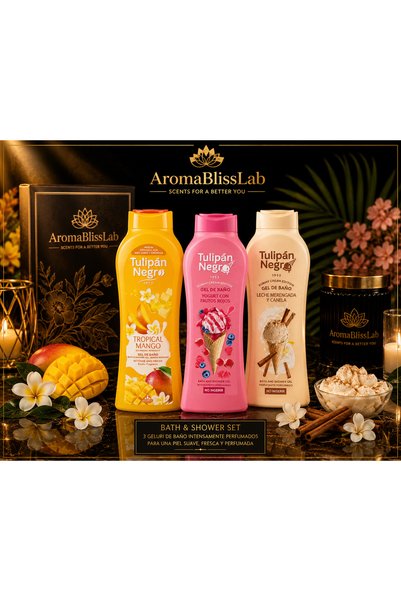 Tulipan Negro Tulipán Negro Gift Set – 3 arome irezistibile