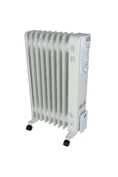OEM Calorifer Electric pe Ulei, 2000 W, 9 Elementi, Selector 3 Trepte, Termos...