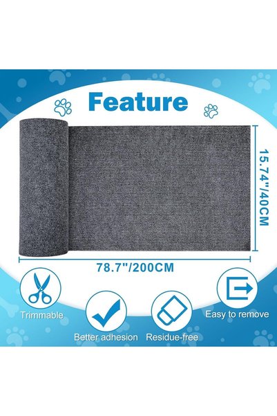 JKJ&ZXZ Cat Anti-Scratch Couch Furniture Protector, Cat Wall Corner Scratcher...
