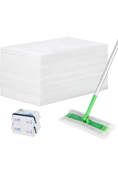Rubvrenti Dry Mop Refills Disposable Dusting Cloths Dry Sweeping Refills Dry ...