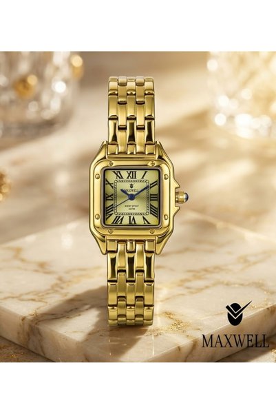 Maxwell ساعه ستيل نسائي من ماركة مكسويل الاصلية