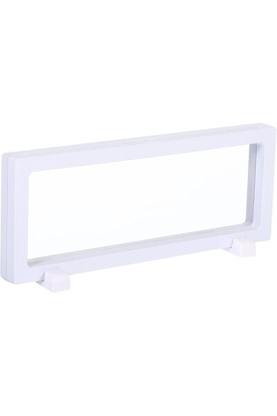 PATIKIL 9" x 3.5" 3D Floating Display Case, Coin Display Suspension Frame Hol...
