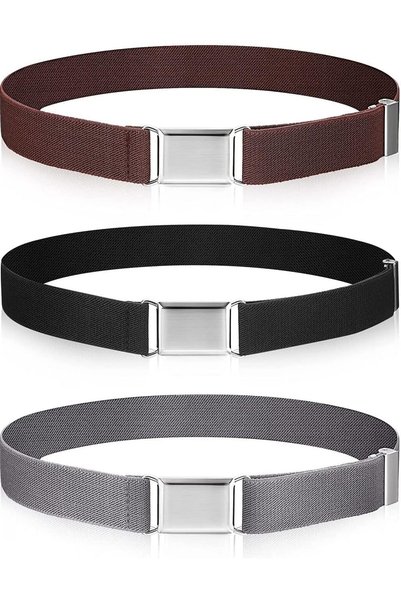 MAKINGTEC 5 Pack Nylon Belts for Men with Webbing Canvas Outdoor Webbing with...