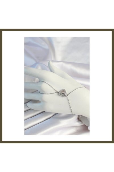 northcity n 316L Stainless Steel Chain, Silver-Colored, Figurative, Zircon-Se...