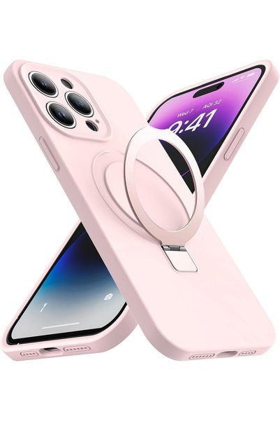 GENERAL ELEPIK for iPhone 14 Pro Max Case with Adjustable Ring Stand [Premium...