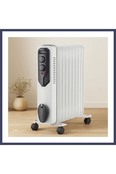 Vitaroyal 11 Dilimli Yağlı Radyatör Isıtıcı 2500W Ayarlı Termostat HAN